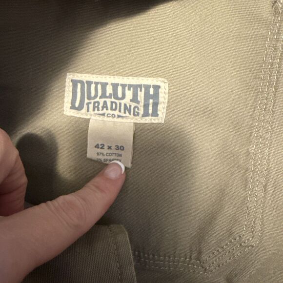 Duluth Trading | Flex Fire Hose Carpenter Pants | Brown | 42x30 | Men’s - Picture 15 of 16